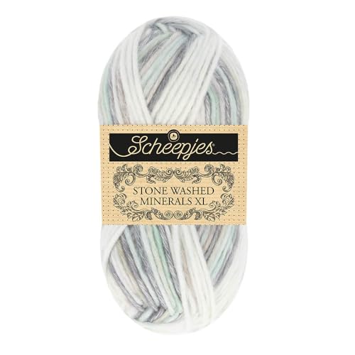 Scheepjes Stone Washed XL Yarn, 50g Skein - 920 Ametrine Brown