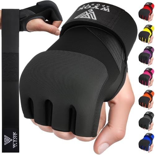 WYOX Gel Boxing Hand Wraps Inner Gloves for Men & Women, 80cm Qui...