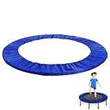 Starke Witterungsbeständigkeit: Die Schutzhülle ist UV-beständig und regenfest, wodurch rauem Wetter im Freien, einschließlich direkter Sonneneinstrahlung und Frost, effektiv standgehalten werden kann, sodass das Trampolin unter verschiedenen Klimabedingungen in gutem Zustand bleibt.