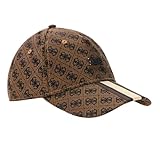 GUESS Gorra de béisbol unisex London con logotipo 4G AM9594POL01, marrón, Talla única