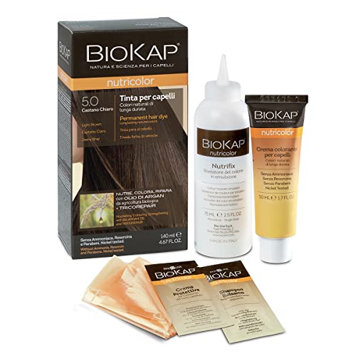 Biokap Tinte Lligt Brown Dye 140 Ml; Castaño Claro 5 1 Unidad 140 Ml