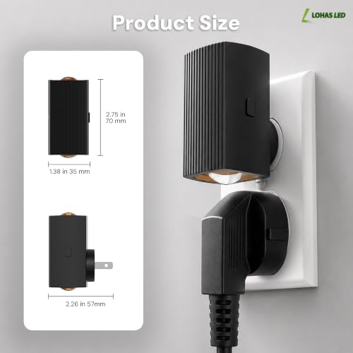 Image of L LOHAS LED Night Light, Night Lights Plug into Wall, Dusk to Dawn Sensor