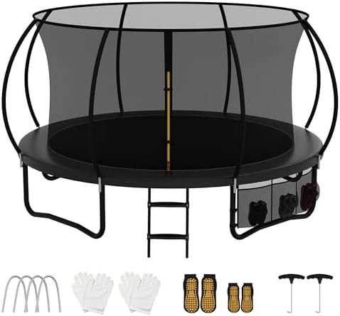 AWEV 14ft Trampoline (UK-TP0201-001)
