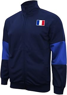 Adult Full-Zip Active Training Touchline Country Soccer Track Jacket