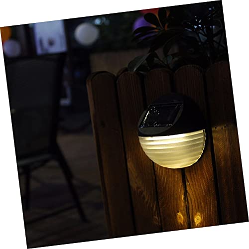 Angoily 1Pc Do Pátio Cerca Do Jardim Lanterna Solar Luzes Dianteiras Decoração Deck Em Mudança Pared
