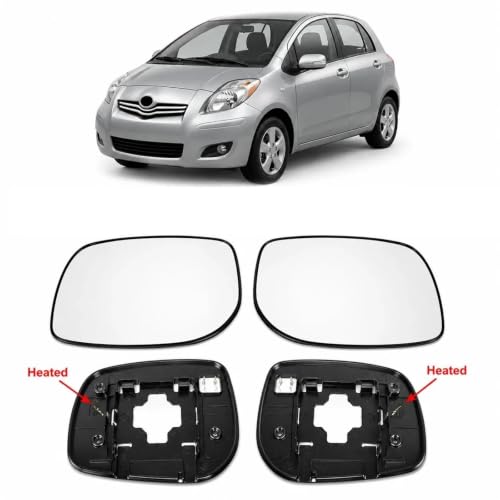 Lentille de rétroviseur Yaris 2005-2011 droit pour remplacer un miroir cassé - 3