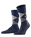 Produktbild Burlington Herren Socken Edinburgh M SO Wolle gemustert 1 Paar, Blau (Dark Navy 6377), 40-46