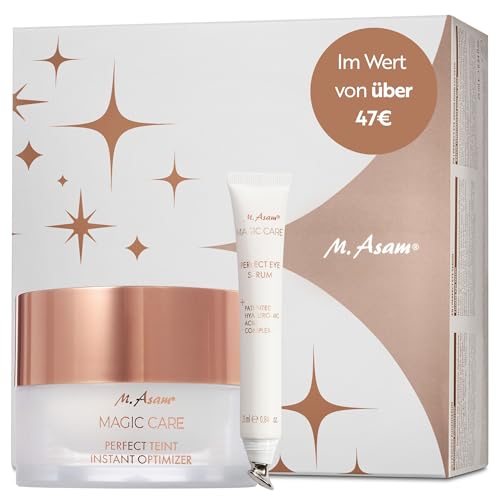 M. Asam MAGIC CARE Geschenkset mit Perfect Eye Serum (25 ml) & Perfect Teint (30 ml) - Anti-Aging Pflege Weihnachtsgeschenkidee für Frauen Pflege & Make-up Geschenkset Für Frauen