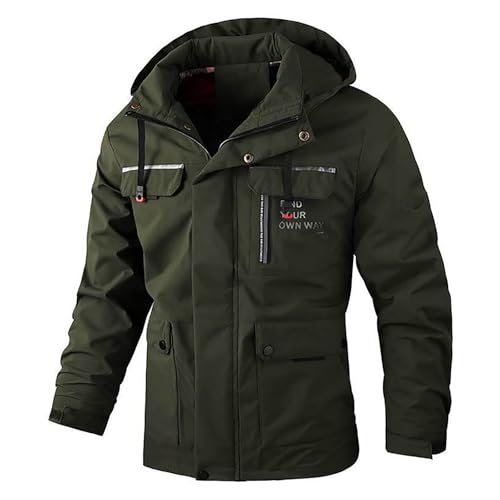 Chaqueta de ocio para hombre versátil y cómoda con cremallera