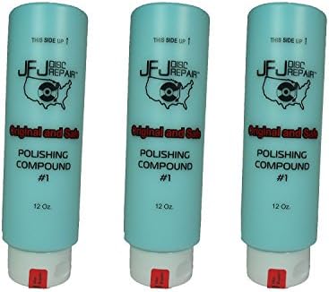 3 Pack Original JFJ Polish Compound #1 12oz (Blue)