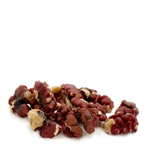 True California Livermore Red Walnut Halves and Pieces (8 Ounce), Transitioning to Organic, Raw, No Salt, No Roast, US #1 Grade, Shelled, Healthy Snacks, Good Keto Fats, Natural Antioxidants, Plant-Based Protein and Omega3’s, Vegan Superfood for Pantry,