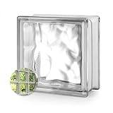 Quality Glass Block 8 x 8 x 4 Nubio Glass Block