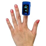 LIEFERUMFANG: 1x Oximeter, 2x AAA Batterien, 1x Halteband, Anleitung als PDF ( überprüfen Sie ihre Amazon Nachrichten )