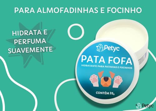 Kit Pata Limpa 150 mL + Pata Fofa 35g PETYC Higienizador de Patas e Hidratante de Patinhas e Focinho