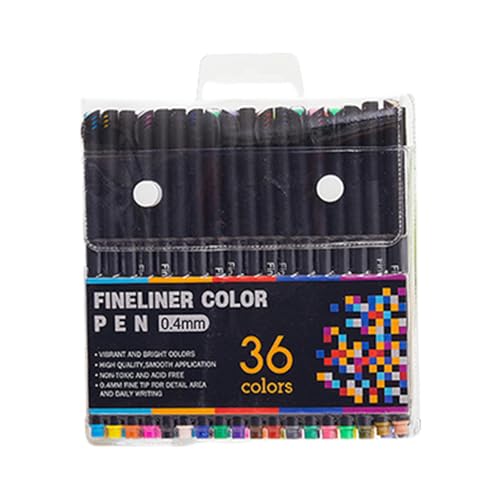 多色ジェルペンカラフルな描画0.4mmチップジャーナリングジャーナリングスクラップブッキングぬりえ繊維チップライティングペン