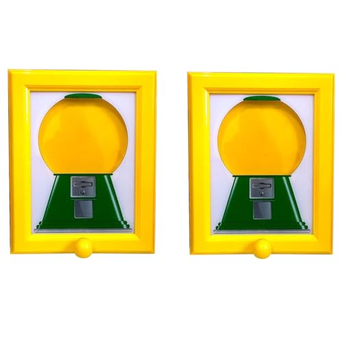 2 Pack HandyCandy Frame, Picture Frame Sweet Dispenser for Kids, Candy Dispenser Picture Wall Mount, Cute Sweet Kid Friendly Toy, Hanging Home Decor for Candies Nut Dog Cat Treats Holiday Presents