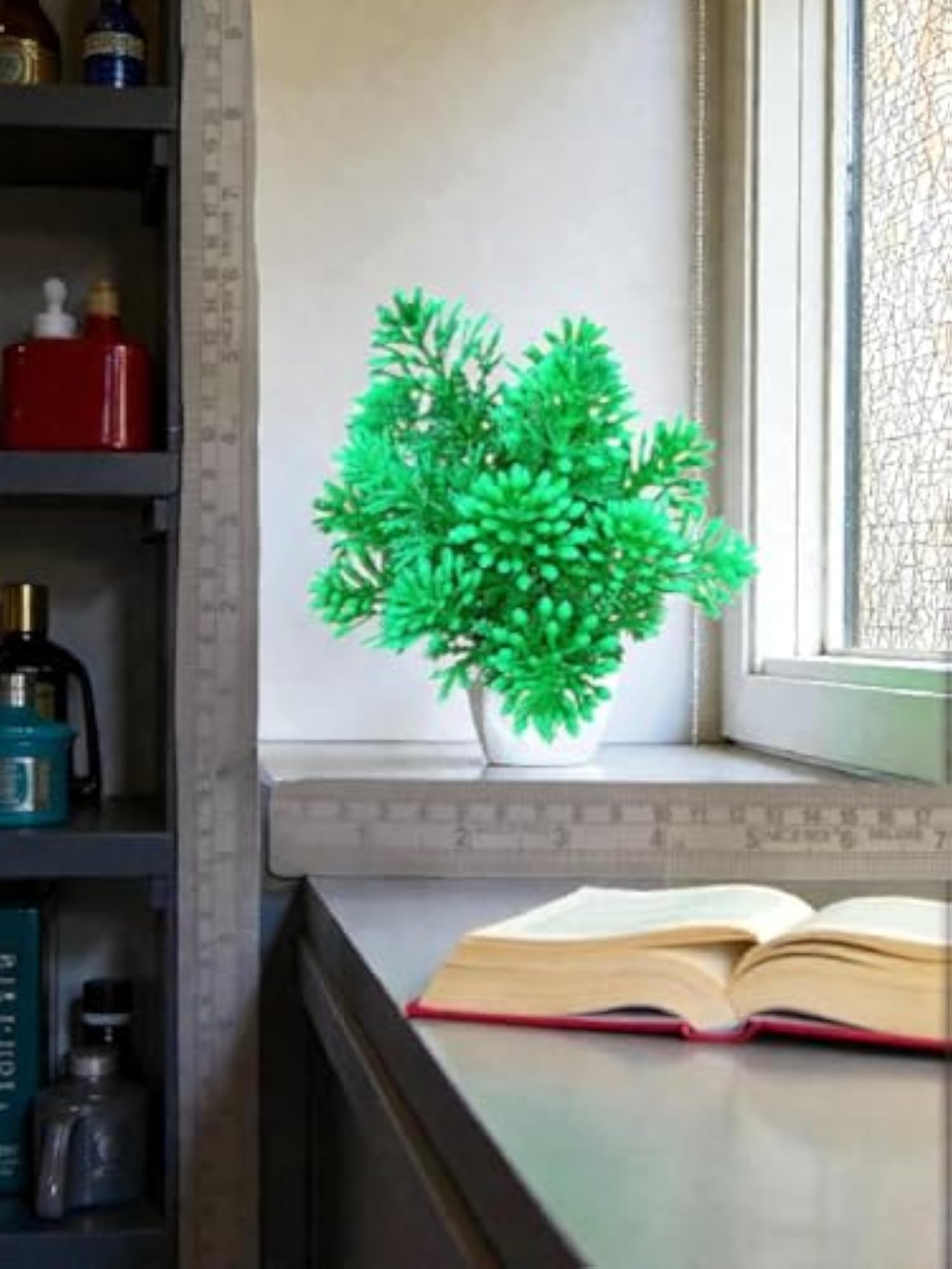 Artificial Green Decorative Plants Set of 2