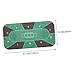 VICASKY Poker Tablecloth Rectangle Poker Table Cover Safe Light Rubber Family Mat Store