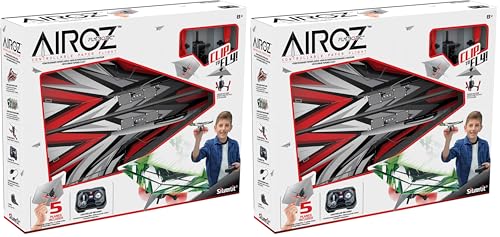 Image of SilverLit FLYBOTIC Remote Controlled Aircraft - Radio Controlled Paper Plane with Powerful Twin Motors - suitable for kids ages 8+ (Pack of 2)