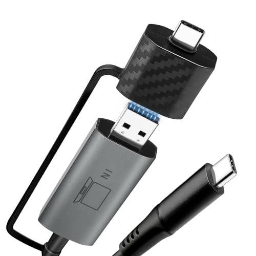 Newwin Cables de transmisión de vídeo USB - Cables de conversión de datos USB a señales de vídeo para Productos Solo