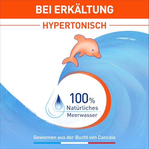 Stérimar Meerwasser Nasenspray, 100% natürliches Meerwasser, 2 in 1 Spray und Spülung, für Babys und Kinder ab 3 Monaten, 100 ml