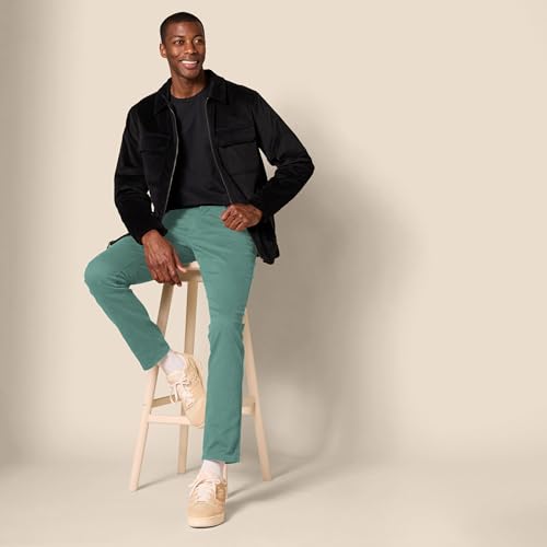 Image of Amazon Essentials Men's 5-Pocket Stretch Twill Casual Pants