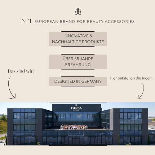 PARSA Beauty Hair ID Anti-Frizz Haarbürste – Haarbürste ohne Ziepen für eine glatte Haarstruktur