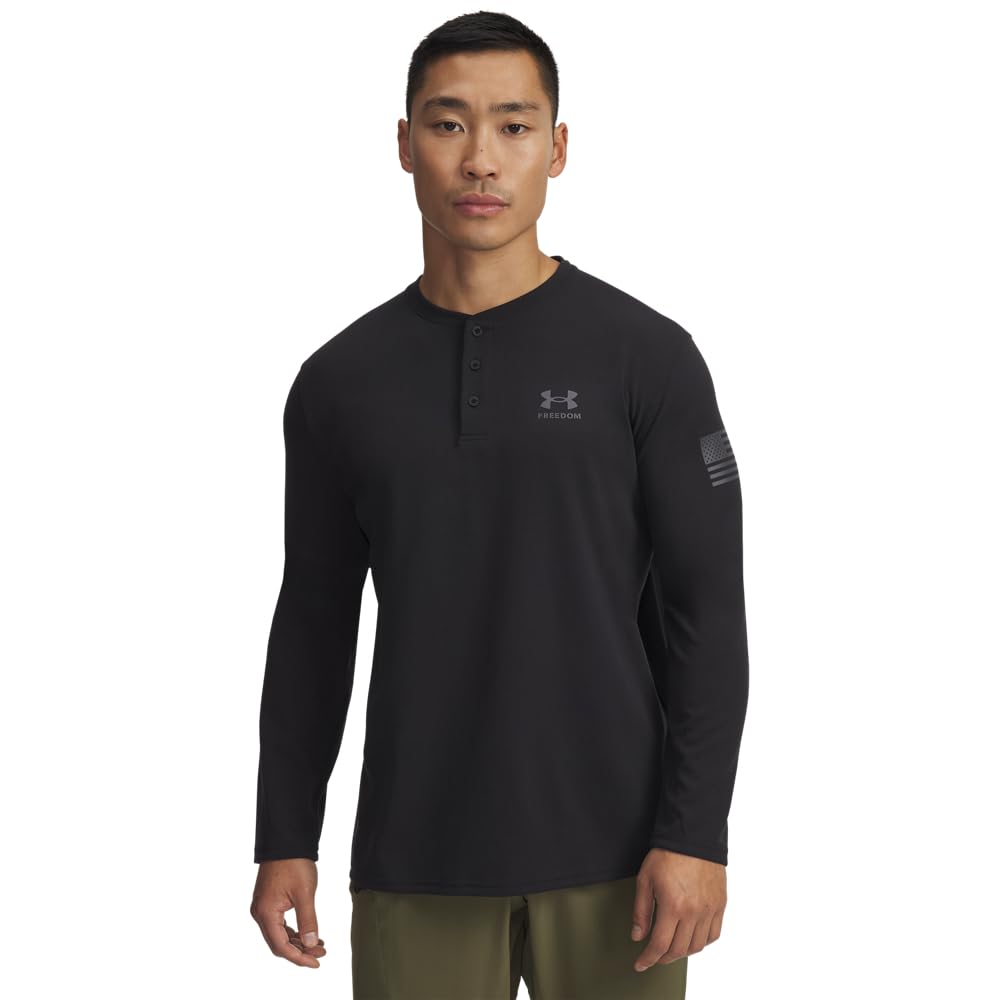 Under Armour Men's (001) Black / / Castlerock Underarmourcoldgearinfraredfreedomhenley, ,S