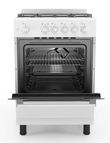 PremiumLevella 24" Gas Range with 4 Burners and 2.7 Cu. Ft. Oven Capacity (White)