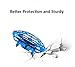 BIX Flying Toys Drone, Hand-Operated Flying Ball, Interactive Infrared Induction Helicopter Ball 360° Rotating Shinning LED Lights, Flying Toy Boys Girls Kids Holiday Birthday Gifts