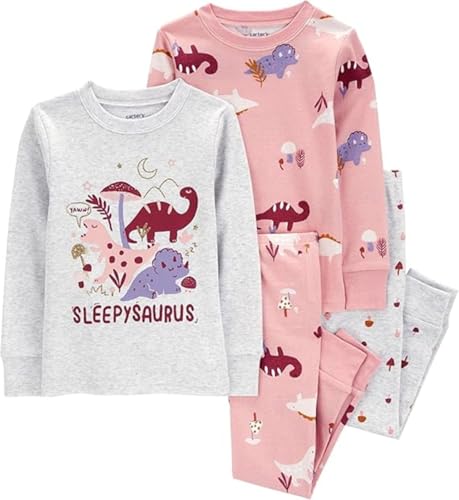 Carter's 4 pièces en coton anti-irritation pour le sommeil de bébé fille