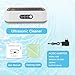 Limpiador Ultrasonidos Profesional 650 ml 49 kHz 3 Configuraciones de Tiempo Limpieza Profunda de 360° Tanque de Acero Inoxidable para Gafas Imagen de Limpiador Ultrasonidos Profesional 650 ml 49 kHz 3 Configuraciones de Tiempo Limpieza Profunda de 360° Tanque de Acero Inoxidable para Gafas