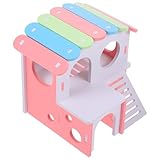 Cachette pour hamster : très solide et difficile à démonter, montage amusant, lit pour hamster