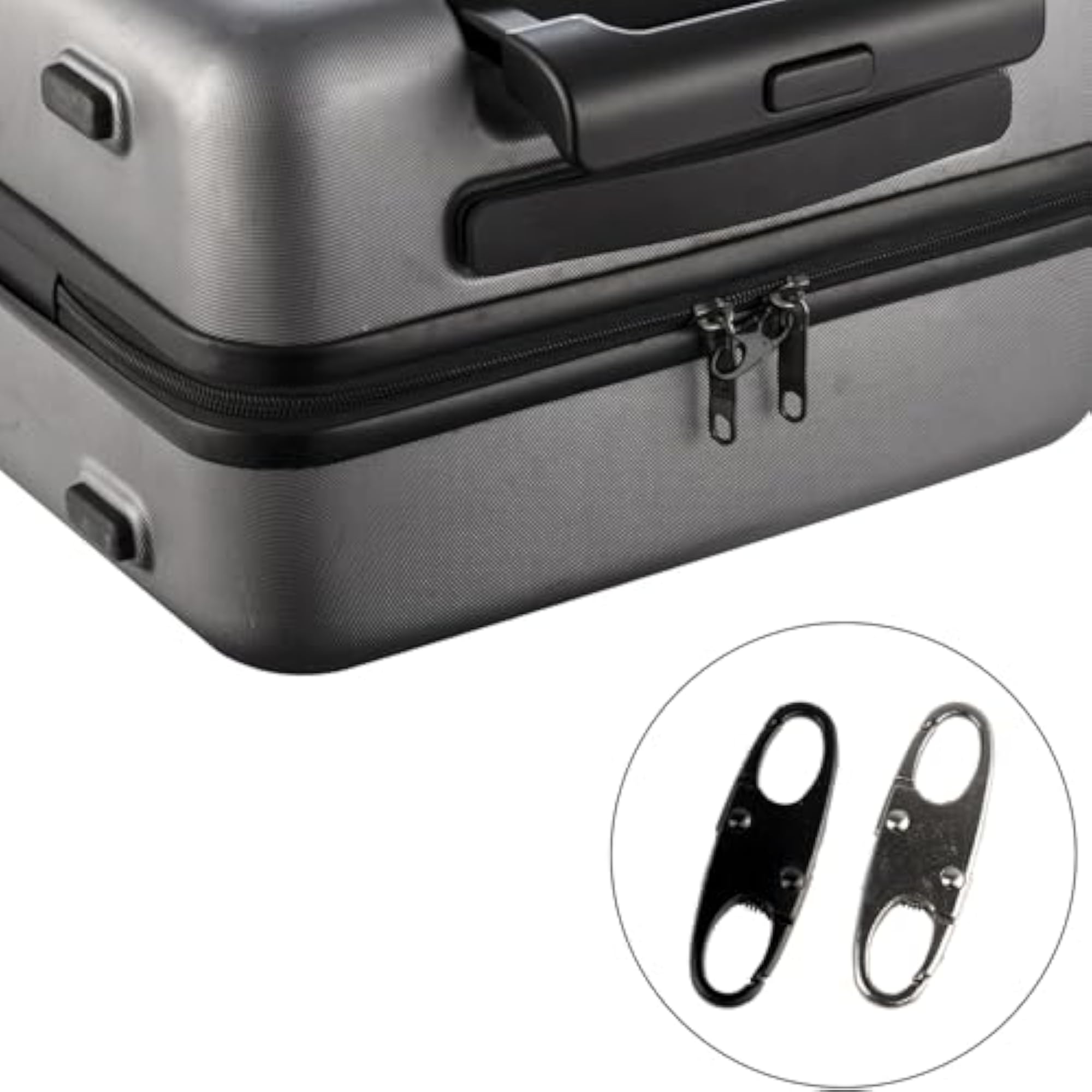 9Pcs Anti Theft Zipper Locks for Travel and Camping