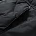 Daunenjacke Herren Lang Daunenmantel Winter Steppmantel mit Kapuze Jacke Warm Wintermantel Winterparka Daunenjacke Winterjacke Gefüttert Puffermantel Outdoor Casual Trenchcoat Long Puffer Coat