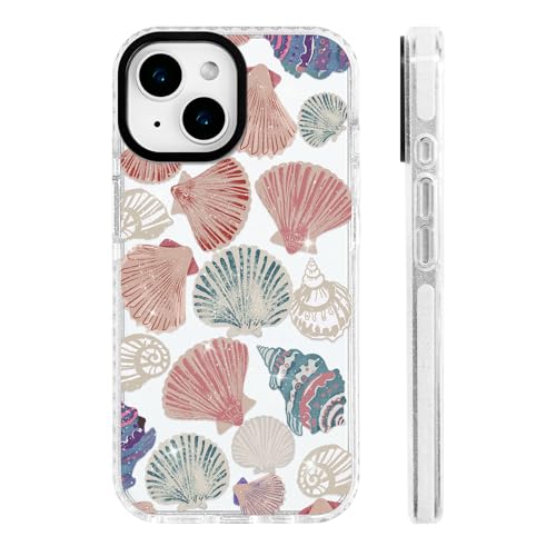 ChiCs-Flaura for iPhone 15 Case [Military-Grade Drop Protection/Serene Soft TPU