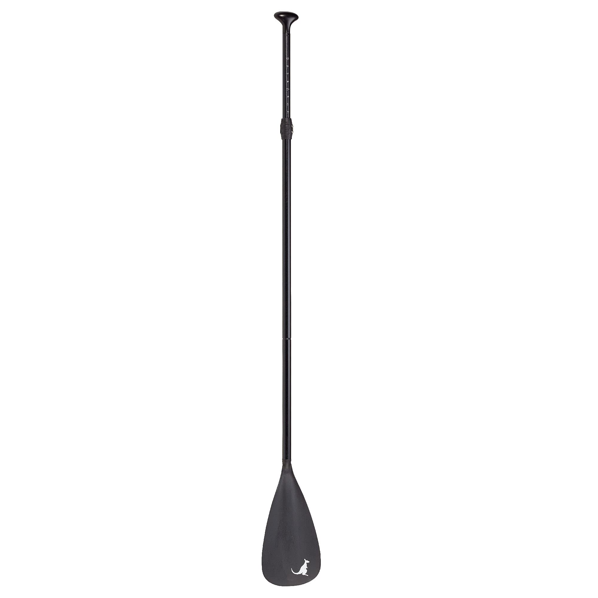 Kangui Pagaie pour Stand Up Paddle en Aluminium - Légère et démontable - Coloris Noir