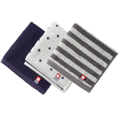 【今治タオル】 アイリスプラザ ハンドタオル3枚セット ドット(ホワイト) 25×25cm ブランド認定商品 愛媛で歴史を刻んだ伝統的なタオル 高い吸収性 コットン100%使用 今治タオル 愛され続けた伝統技術 生地 メイドインジャパン 選べるカラー ふわふわ おしゃれ 一人暮らし フォーマル ホテルライク