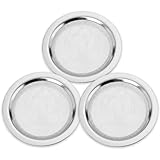 BEYLAB 3 Stück Siebe für Duftlampen Edelstahlsieb Räuchersieb für Räucherstövchen mit sieb (3 Schmalrand)