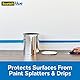 ScotchBlue Malerabdeckfolie mit Klebeband Nachfüllrolle PT2093EL-24, 60,9 cm x 27,4 m, 1 Rolle/Packung