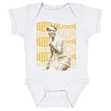 500 LEVEL Barbora Krejcikova Psychedelic Name One-Piece Infant Bodysuit (White, 6M)