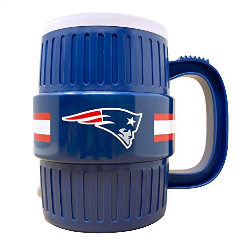 New England Patriots Travel Mug: The Ultimate Game Day Companion 8 Party Animal NFL New England Patriots Water Cooler Mug, 44-ounces