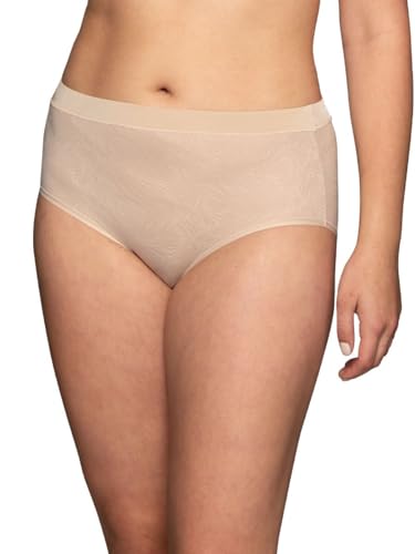 Image of Vanity Fair Women's Effortless Panties for Everyday Wear, Buttery Soft Fabric & Lace