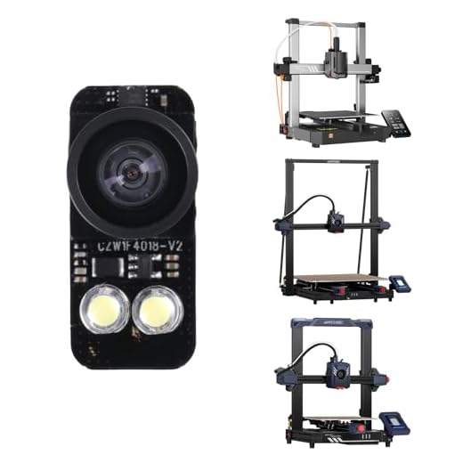 ANYCUBIC Videocamere Reali per Kobra 3、Kobra 3 Combo&kobra 2serie, Supervisione Video Remota e Fotografia Time-lapse