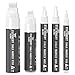 Produktbild STATIONERY ISLAND Weiß Kreidestifte für Tafel Abwaschbar, Kreidestift für Fenster 5er Pack, Kreidemarker für Glas & Tafeln, Fensterstifte, Zeichnung, Künstler