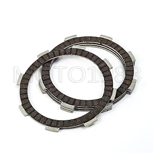 Clutch Friction Plates Kit Heavy Duty Springs And Gasket Compatible With Honda Xr100 Xr100R Crf100 Crf100F Xr80 Xr80R Xrf80 Crf80F 1987-2013 #TOP3