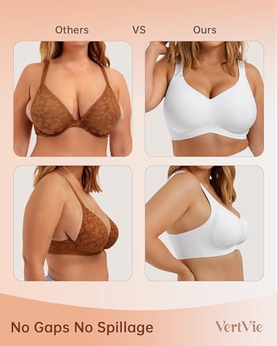 Image of Vertvie Wireless Seamless Jelly Bra Supportive Smoothing