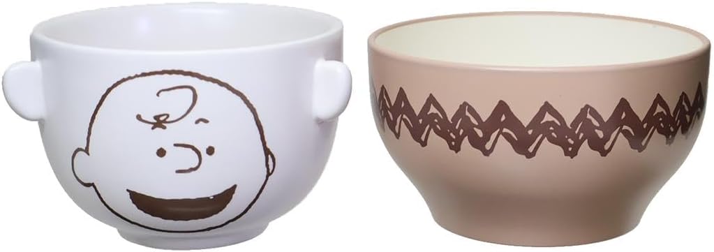 Snoopy Soup Bowl and Rice Bowl Set, Charlie Brown