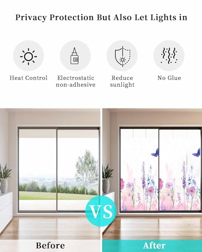 Film Decorativo para Ventanas con Privacidad 17.7x39.3 in miniatura 4