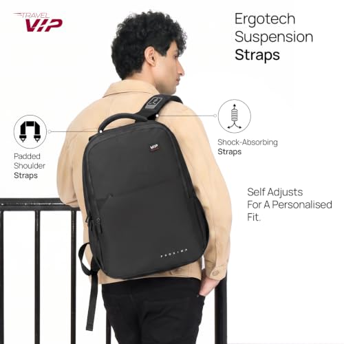 Image of VIP Proxima Spacious 34L Laptop Backpack (Upto 15 inch), 3 Compartments